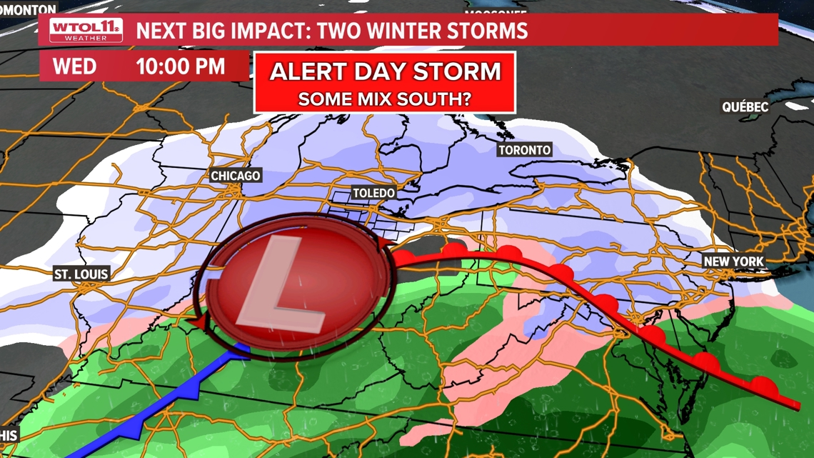 ALERT DAY: Major Winter Storm to Hit Ohio and Michigan with Snow and ...