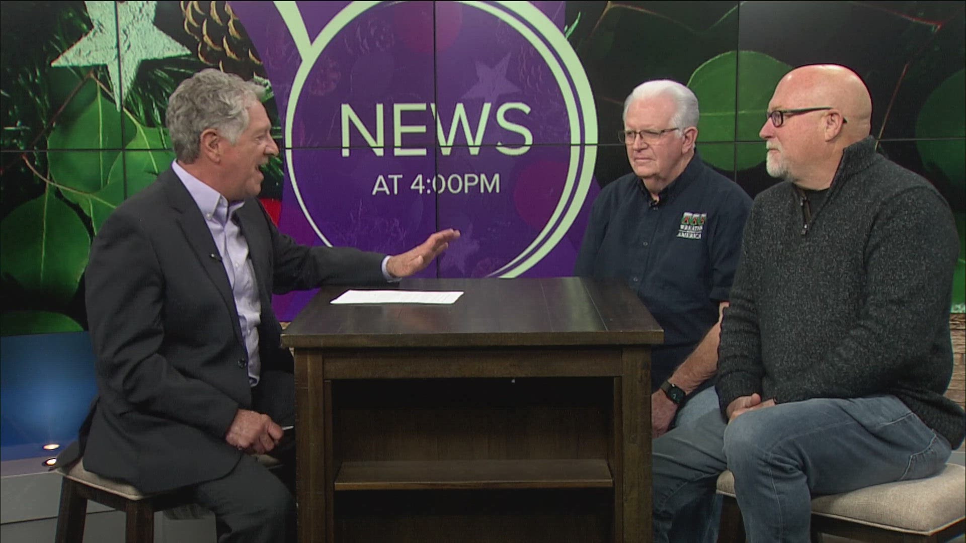 Mel Harbaugh, from Wreaths Across America, and Jeffery Clegg, from Toledo Memorial Park, talked with Dan Cummins about the project.