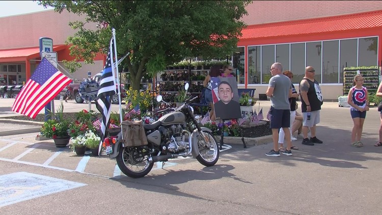 Dozens gather at memorial for TPD Officer Anthony Dia marking 2 years since his line of duty death