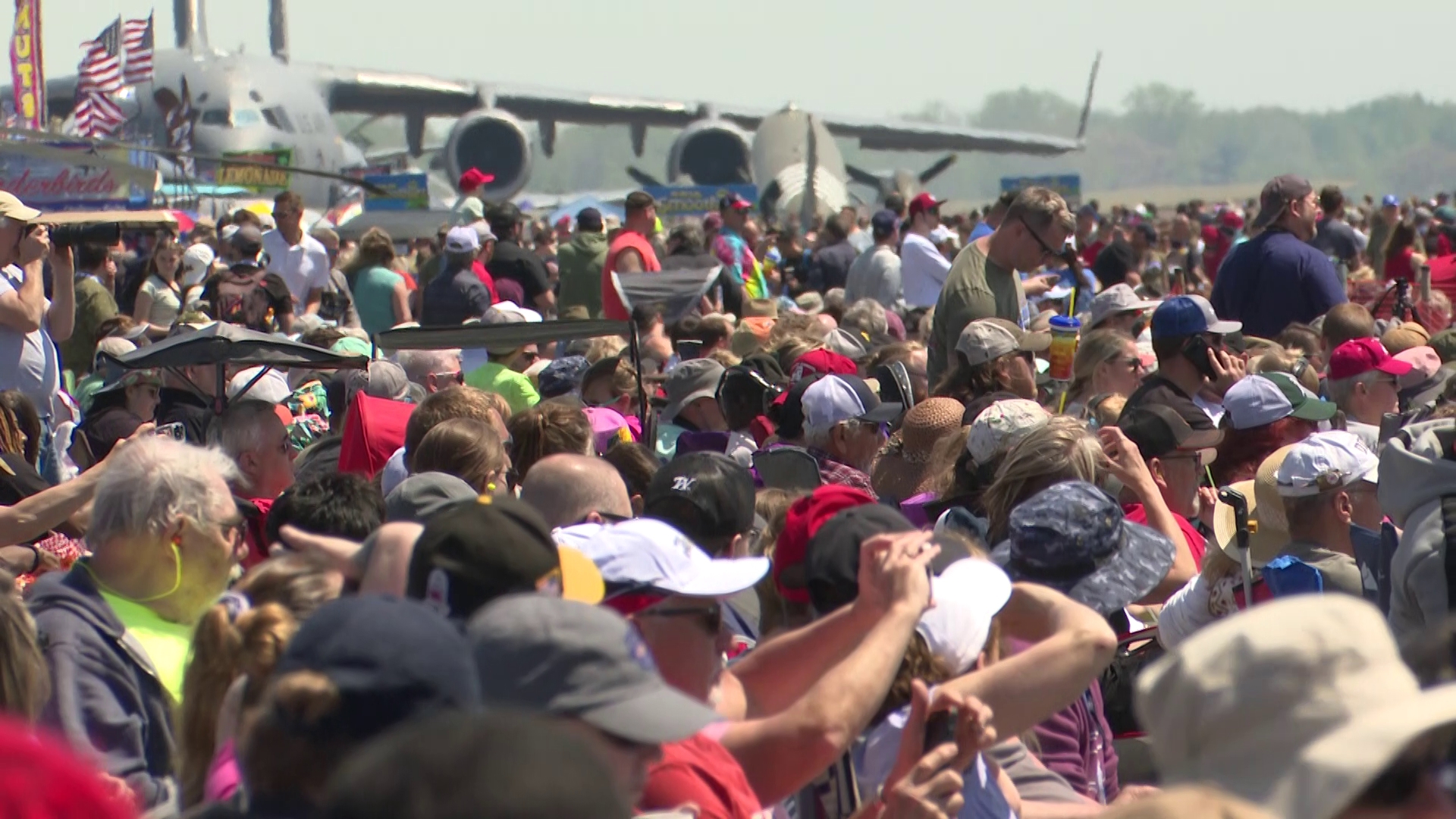 The energy was palpable as families, veterans, and aviation enthusiasts roamed the grounds on a beautiful day, drawn by the thunderous main event.