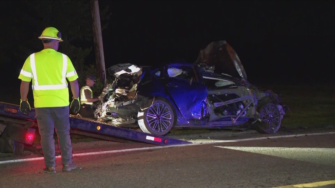 One dead, one hospitalized after car flips in Williams County | wtol.com