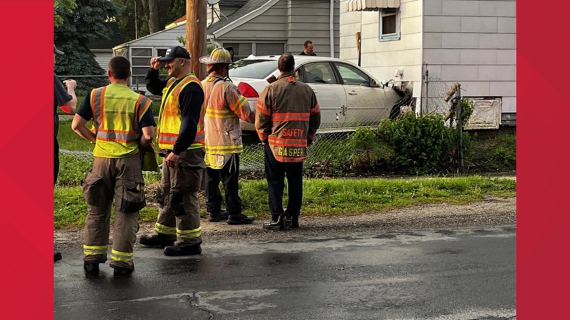 Driver hospitalized after crashing into west Toledo house Tuesday ...