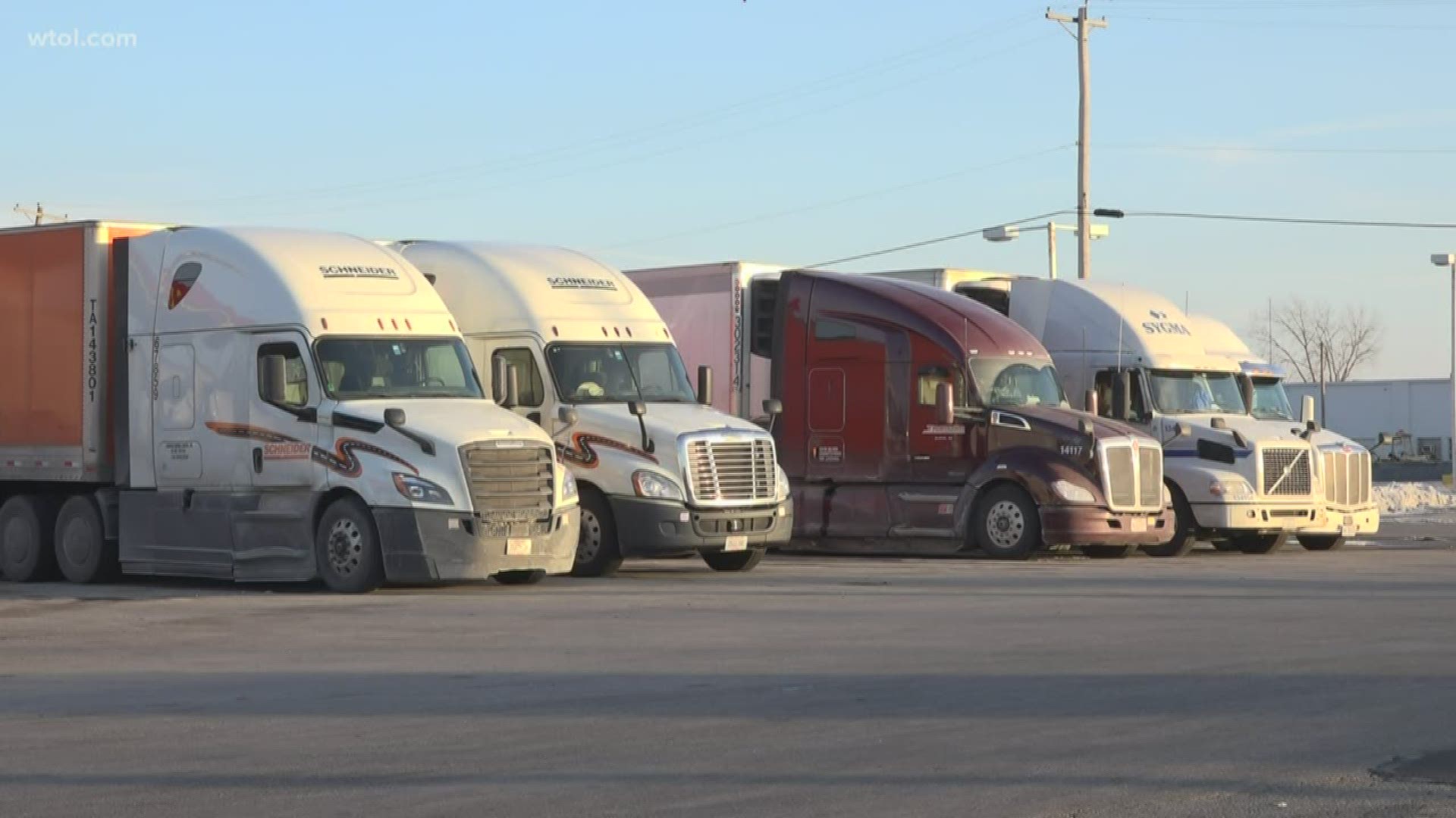 Amy Larcom wants semi-truck door hinges to be made out of steel instead on aluminum.