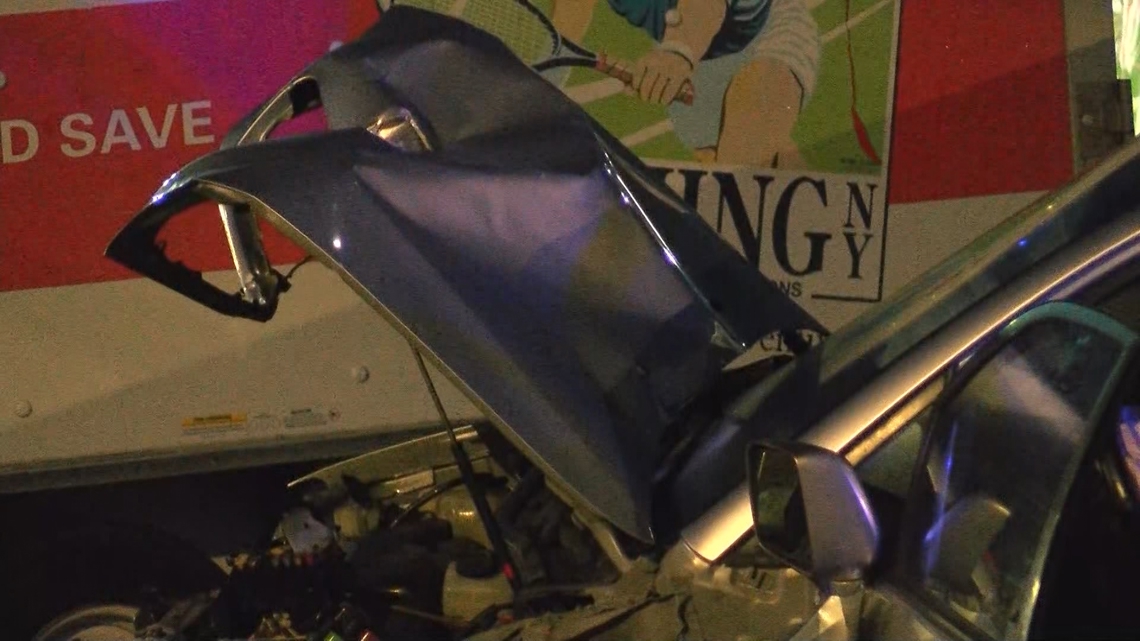 Two people taken to hospital after violent south Toledo crash