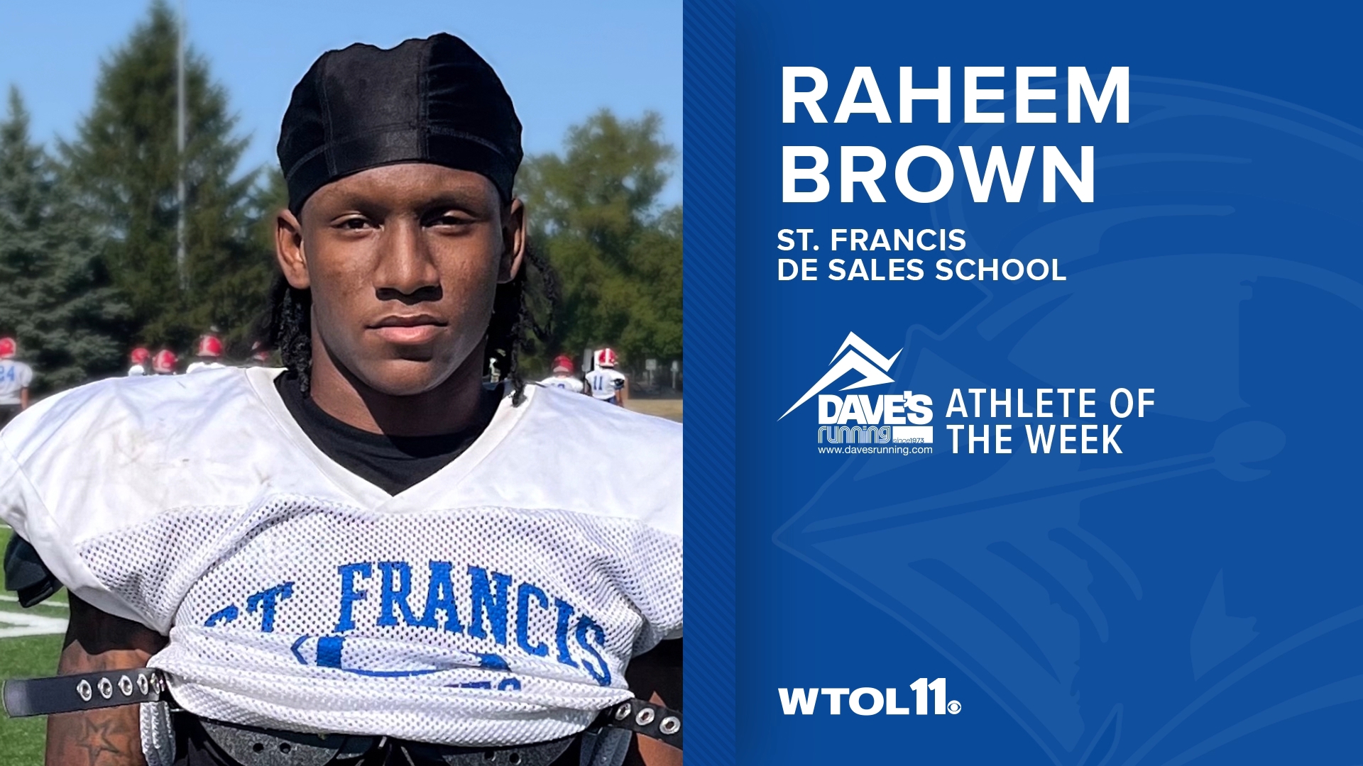 Raheem Brown is a two-sport athlete, gaining attention from Division I schools thanks to his dynamic play in football and basketball.