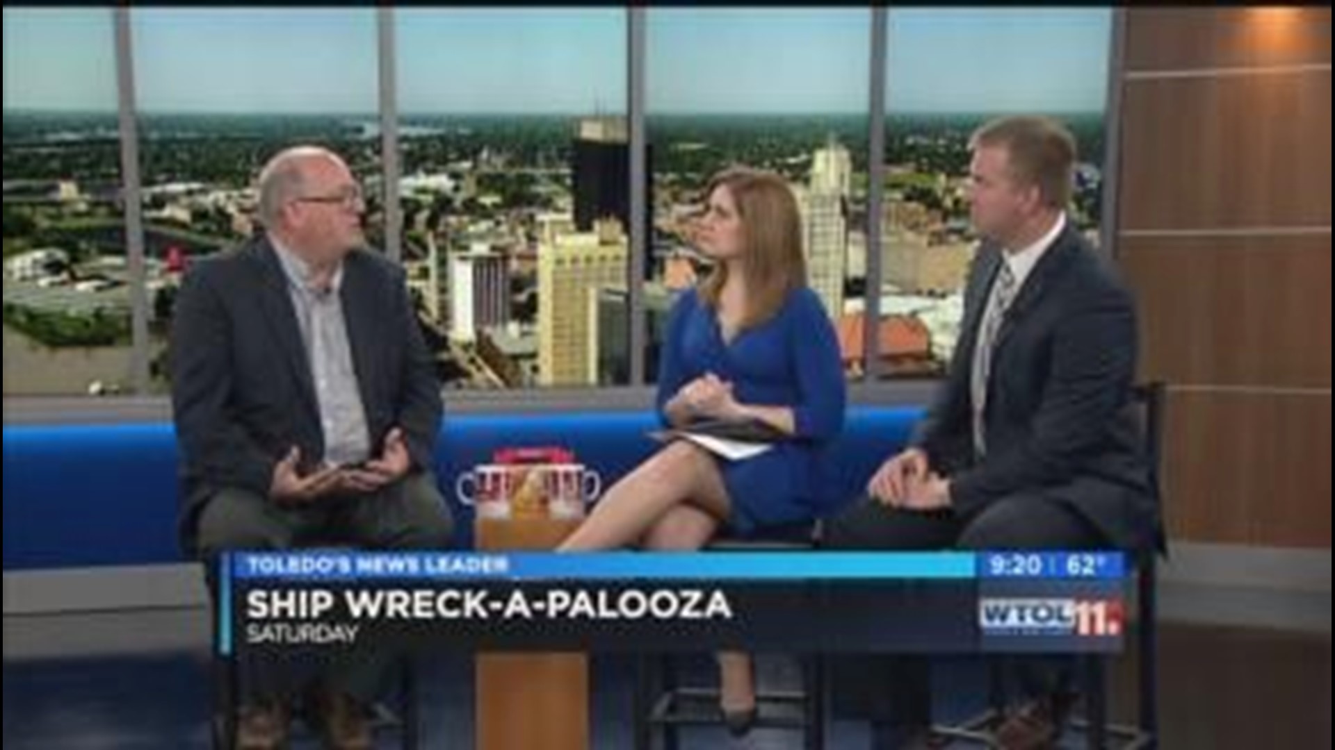 Ship-wreck-a-palooza on WTOL 11 Your Day