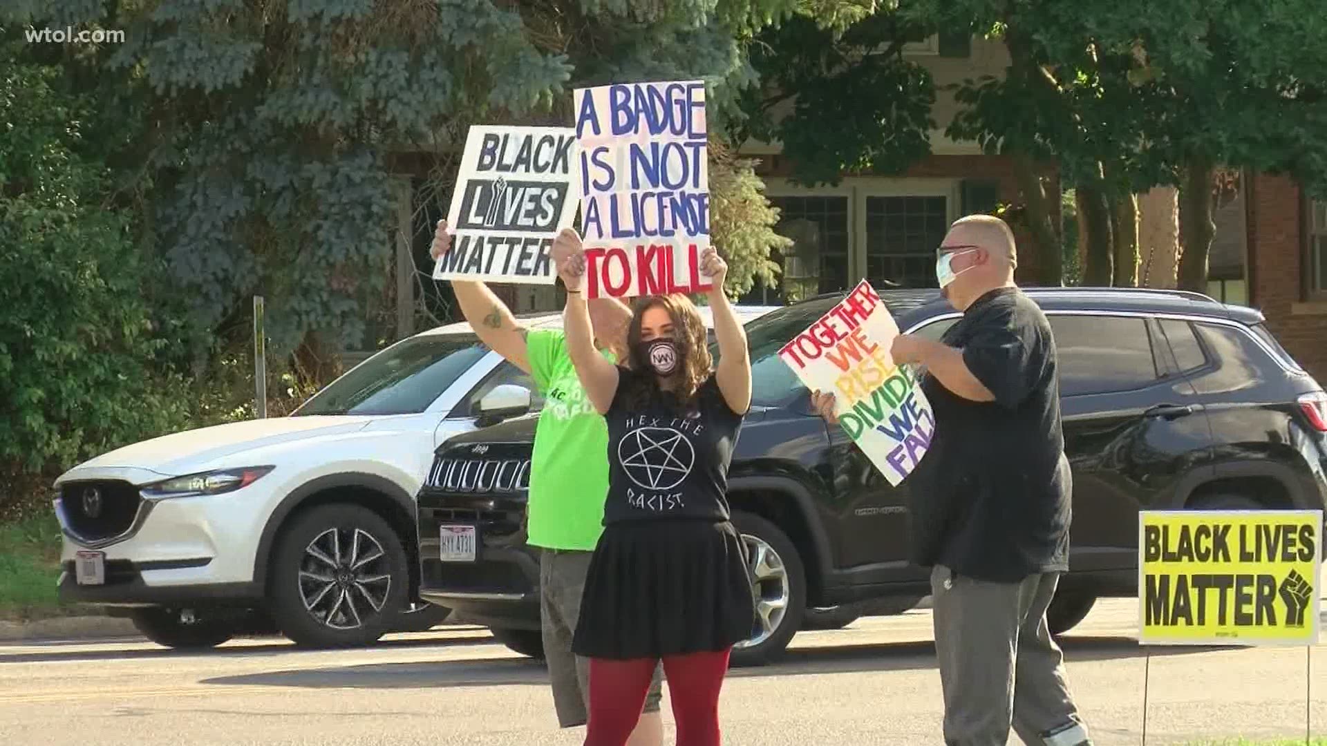 Protesters continue push for police reform, calling for more investment in community programs.