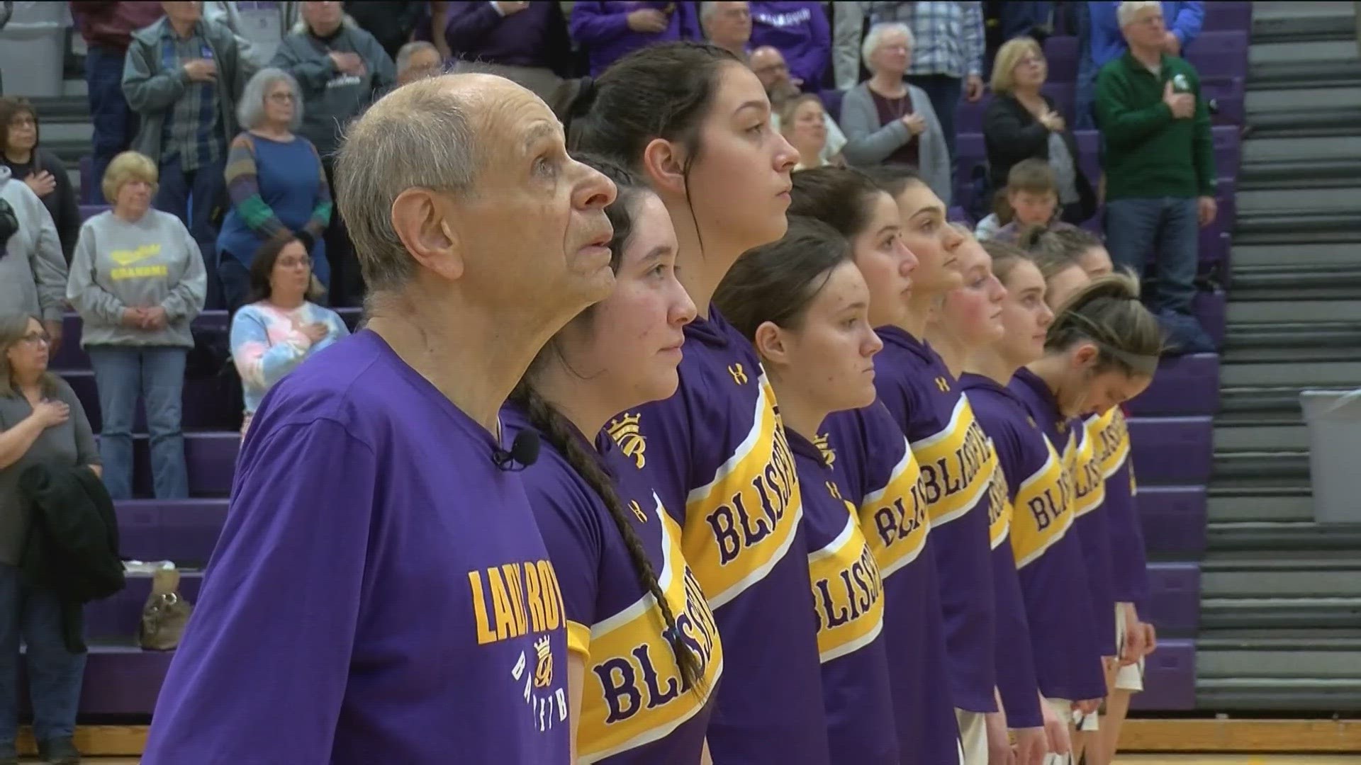 Phil Kerbawy is routinely found at Blissfield school sporting events and supports the Royals like no other.