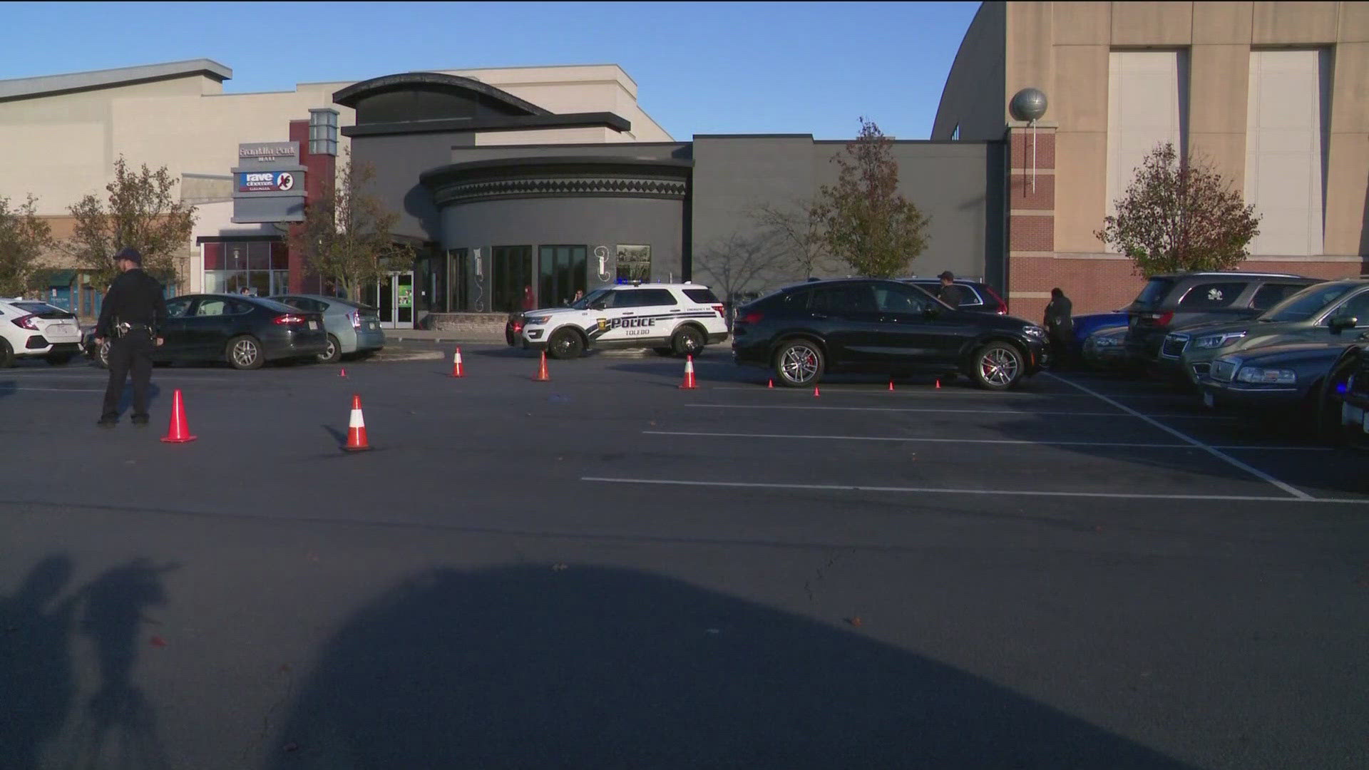 TPD said a fight that began inside the mall made its way into the parking lot where shots were fired. No one was injured and there is no active threat, police said.