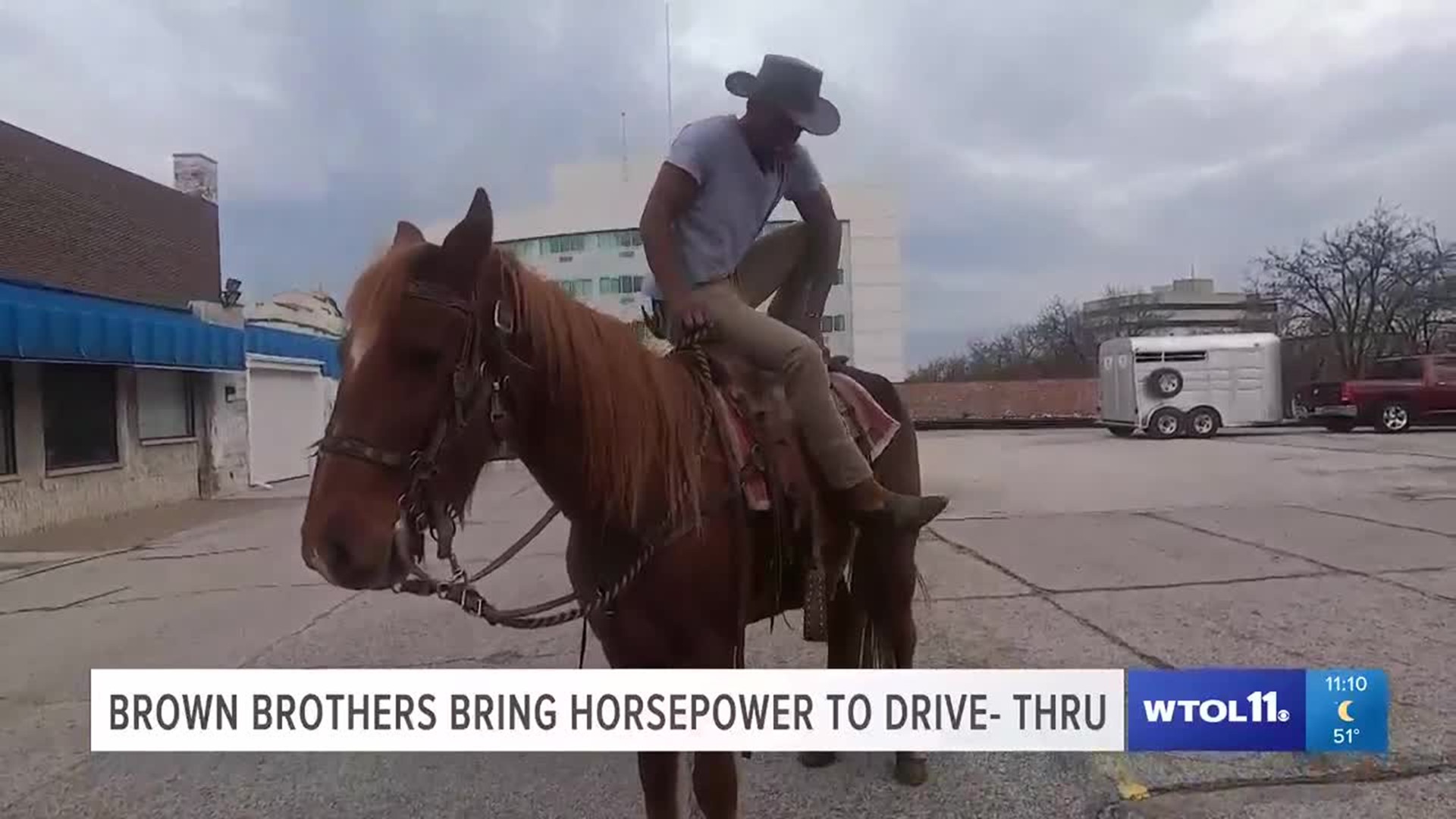 Local brothers bring horsepower to Taco Bell Drive-Thru