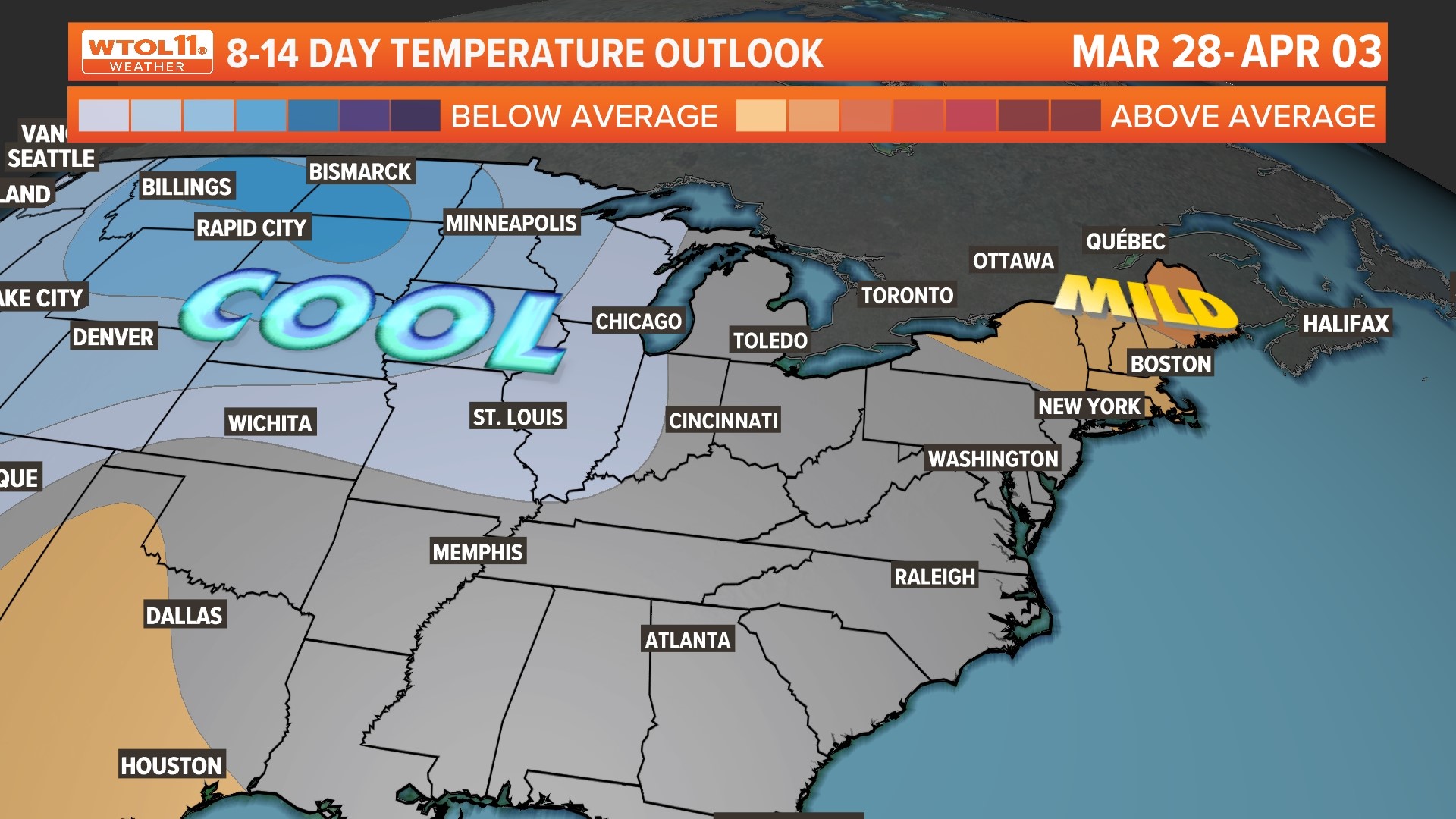 Long-range trends: Weather during the total solar eclipse | wtol.com