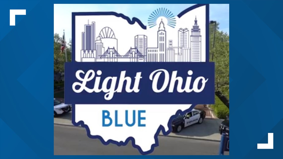 Light Ohio Blue Week honors law enforcement personnel