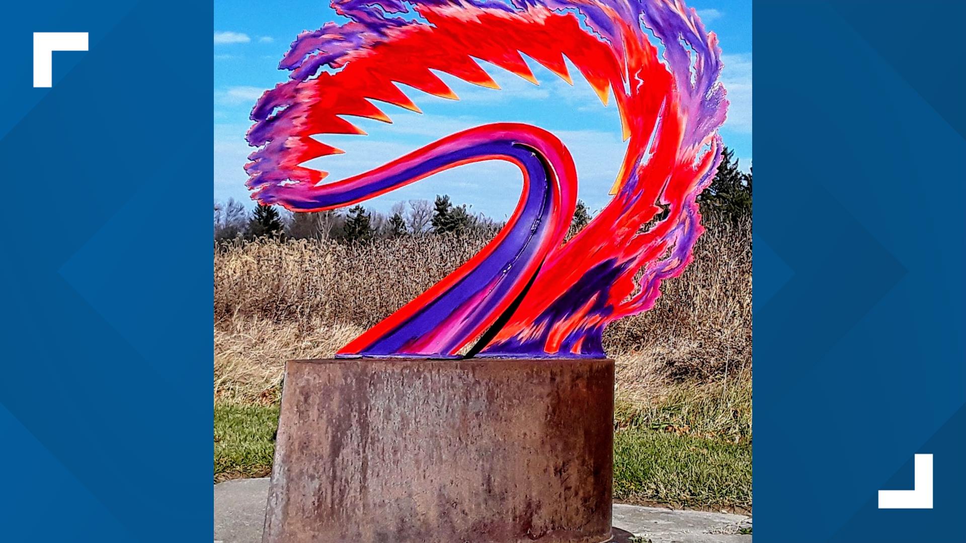JPGOODBUY公式アカウント05 アートフラワースパークオーガンジー Perrysburg Sculpture Walk returns for its fourth year | wtol.com