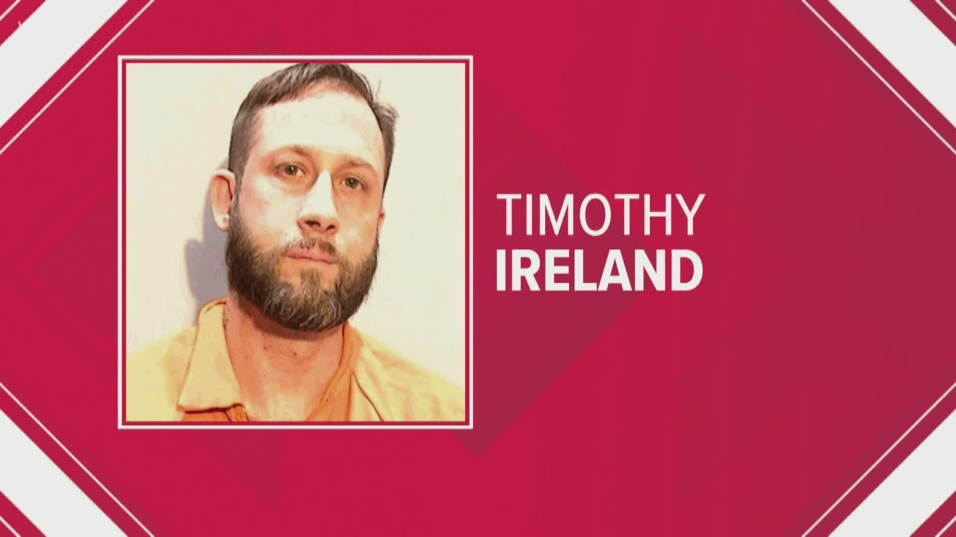 Timothy Ireland was arrested in August after Capitol Police received a tip that he made a Facebook post saying she 'should be shot.'