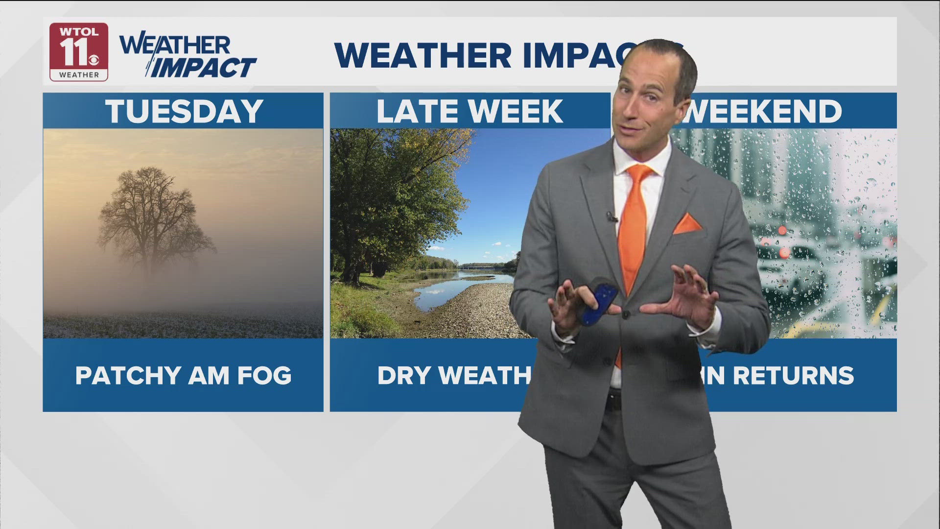 Fog possible Tuesday morning; temps around 50 degrees | WTOL 11 Weather ...
