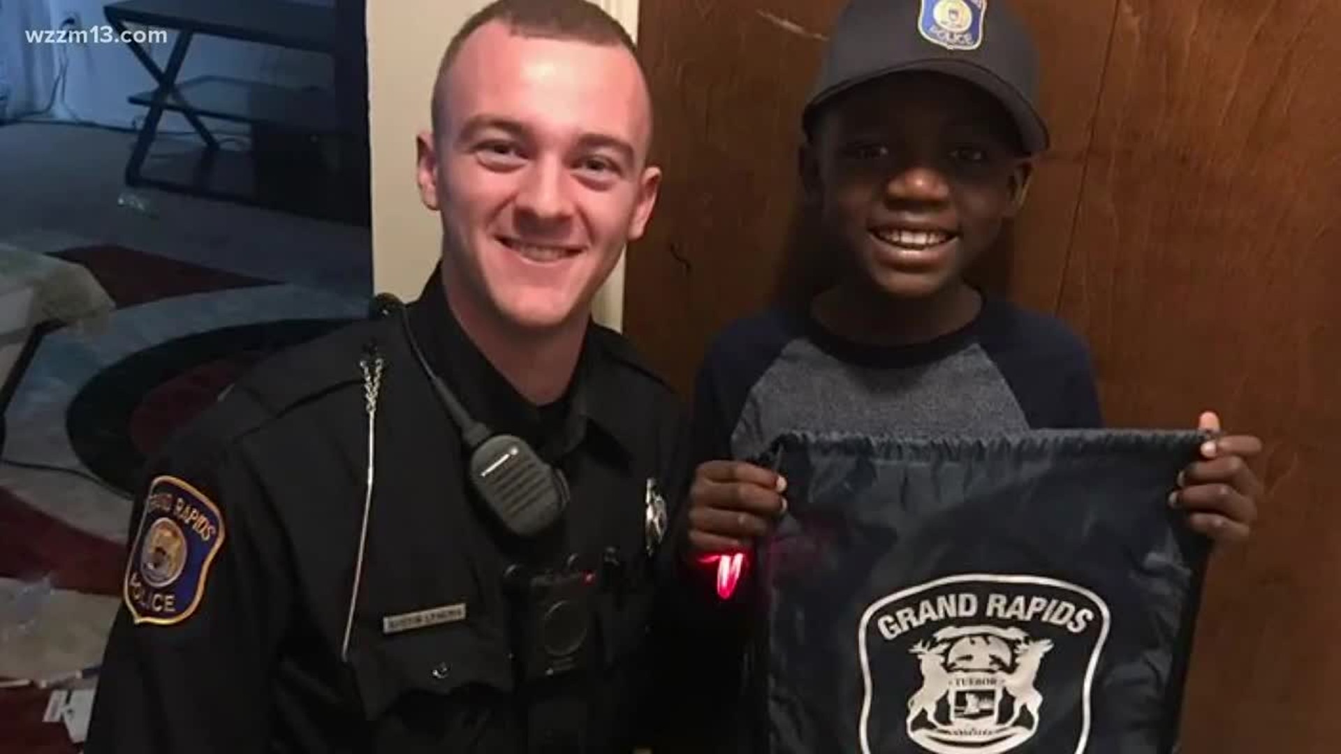 Michigan officers celebrate 9-year-old’s birthday after no one showed up to his party