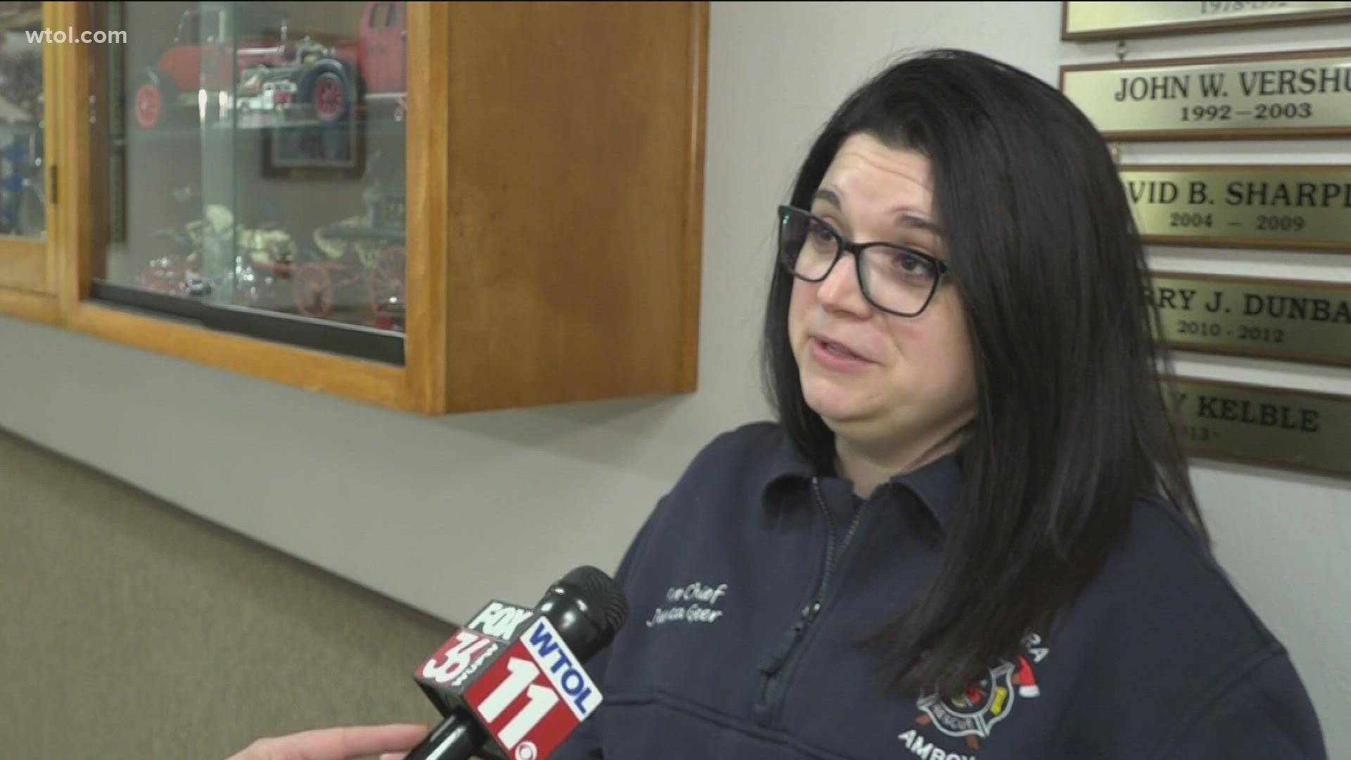Fire Chief Jessica Geer tells us about how she feels supported in her new role but how there is still a feeling of the unknown.