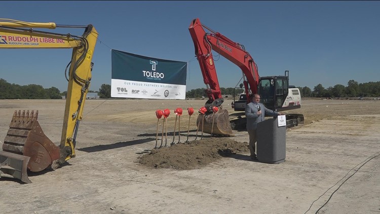 Ground breaks for $85 million Toledo Trade Center; Hopes to create hundreds of jobs