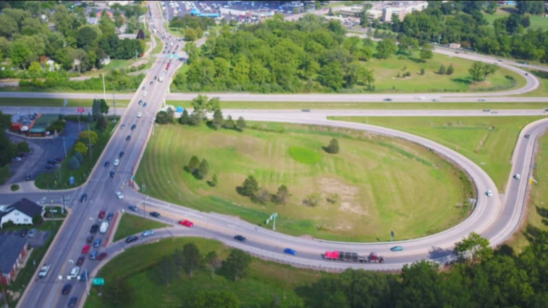 ODOT said that northbound traffic will be moved over to the new pavement on Saturday and the work is likely to take all day and cause delays.