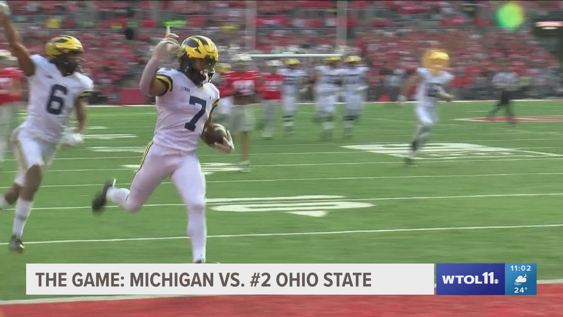 The Buckeyes and Wolverines square off at Ohio Stadium at noon on Saturday.