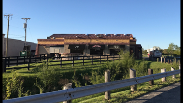 Business As Usual At Luckies Barn And Grill After Small Kitchen