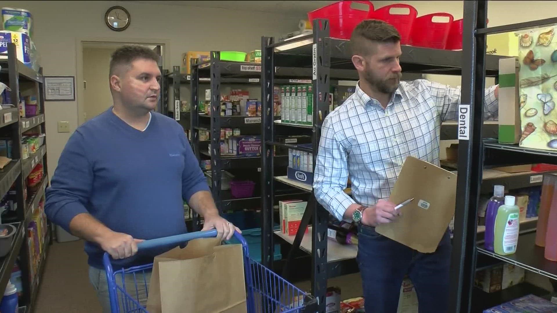 Local organizations are providing food and other essentials for Ukrainians arriving in the U.S.