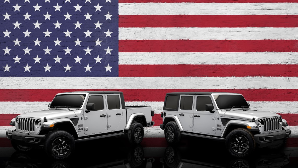 Jeep Wrangler and Gladiator get special military package 
