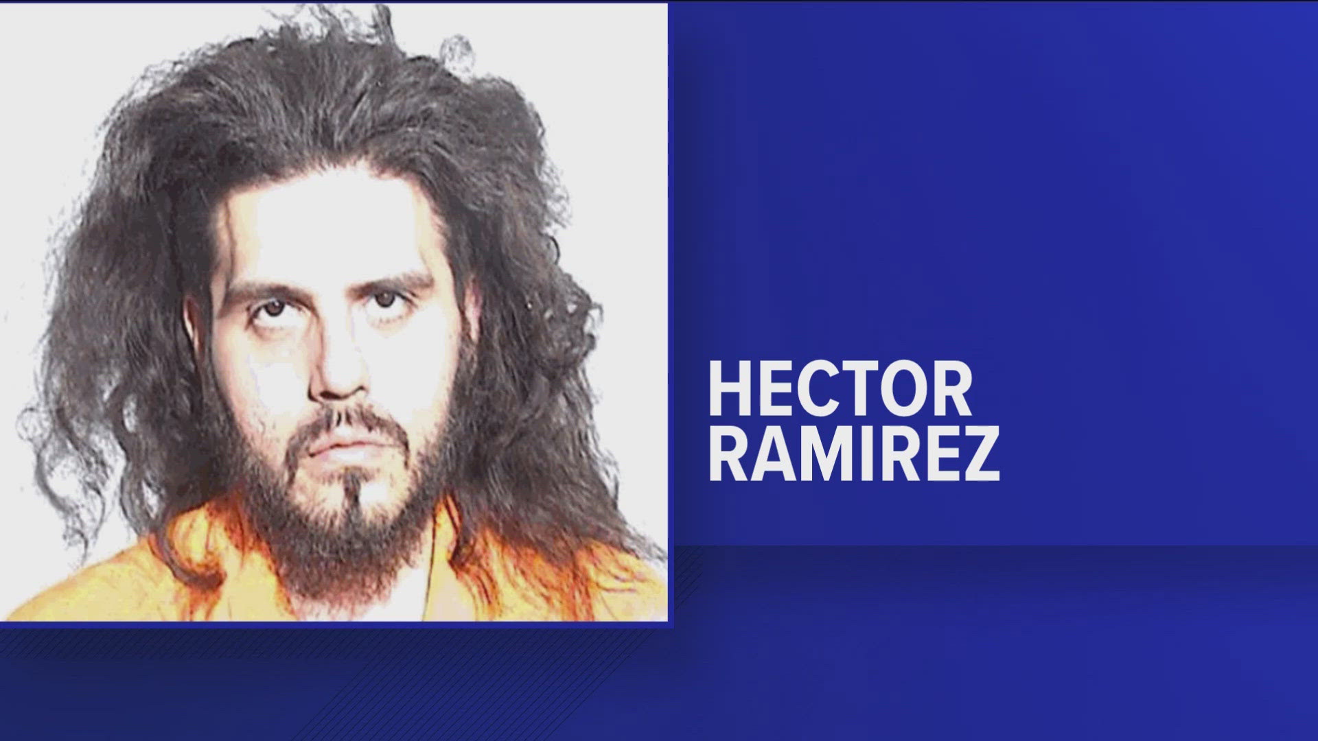 Hector Ramirez was arrested on charges of assaulting an officer and robbery.