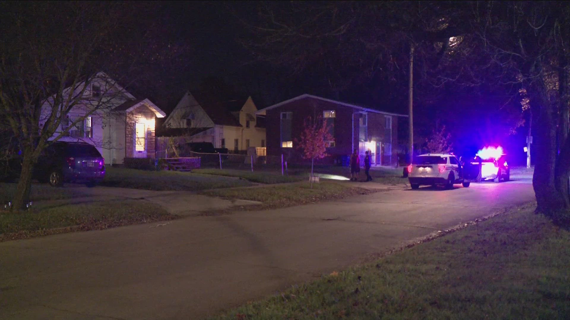 Police at the scene on Mettler Street told WTOL 11 one man was rushed to a hospital with non-life threatening injuries.