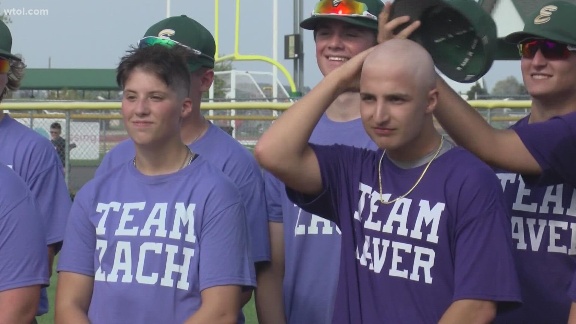 The Vikings' second baseman, senior Zach Laver, was diagnosed with Hodgkin lymphoma in August.