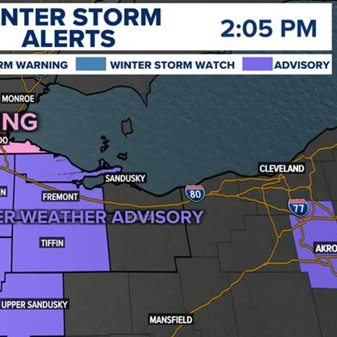 Winter Storm Warning issued for Lucas County and parts of northwest ...