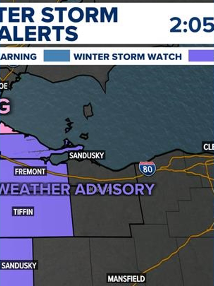 Winter Storm Warning issued for Lucas County and parts of northwest ...