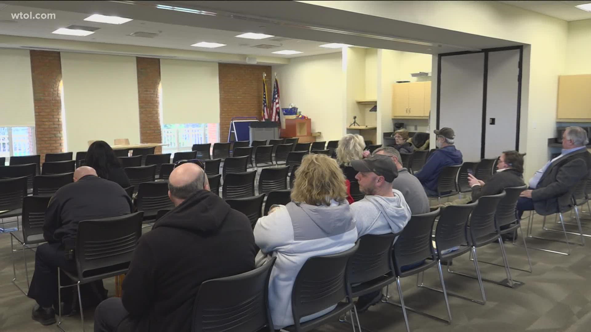 Residents gathered at the Sylvania Branch Library Monday night to air their frustrations, but also to learn.