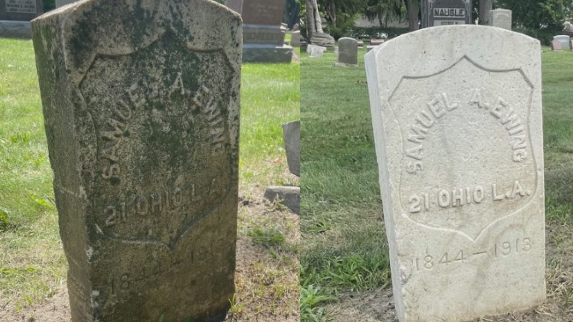 Local couple works to restore veteran grave markers