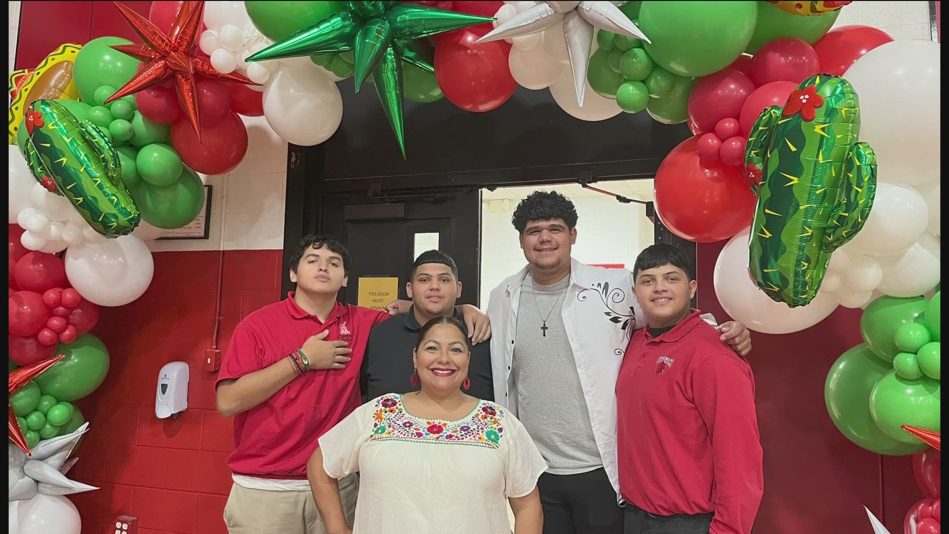 Rei Viegas and Oscar Tobar recently organized a Hispanic Heritage Month celebration and also organized a group of 20 students to attend a Latino Youth Summit.