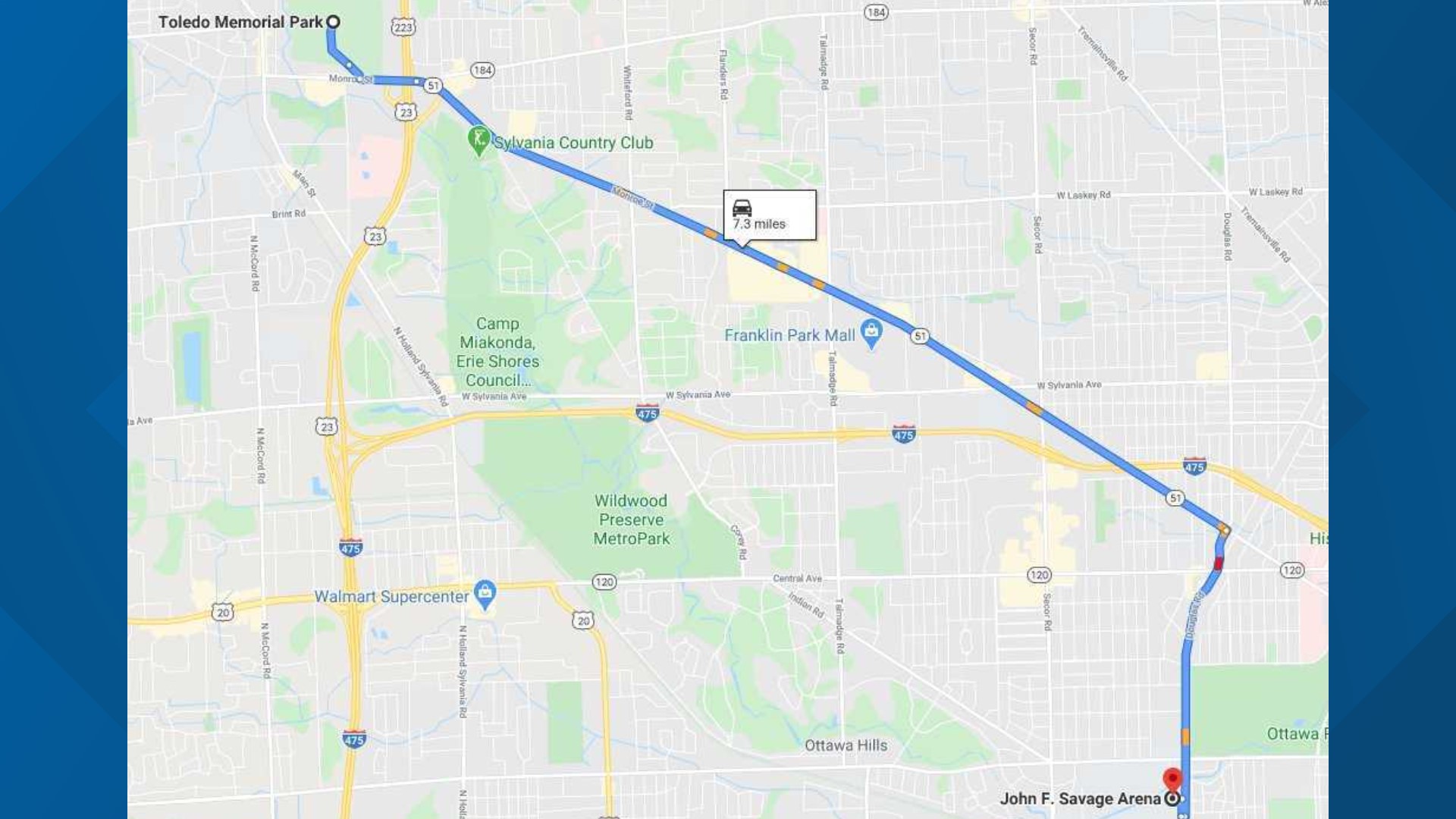 If you want to show your support, you can begin to line the route at noon. Road closures will begin at 6 a.m. and continue into late afternoon.