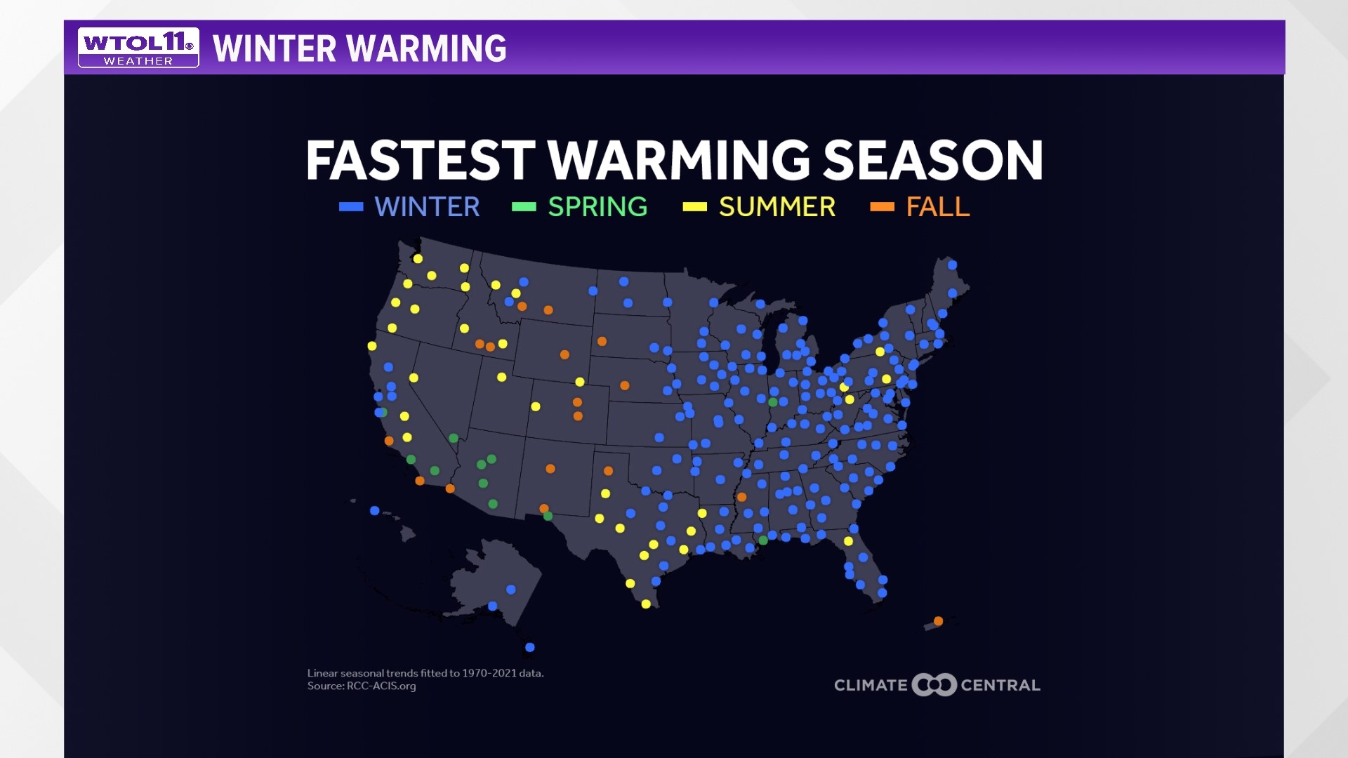 What are the chances for a white Christmas 2022? | wtol.com
