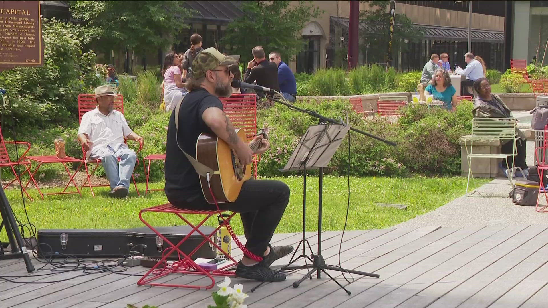 The tradition brings food trucks and live entertainment to Levis Square every Thursday in downtown Toledo.