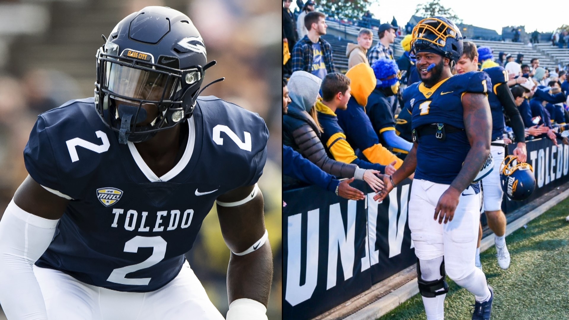 Dyontae and Desjuan Johnson are standouts for the Rockets, but their bond goes well beyond their time at the University of Toledo on the football field.