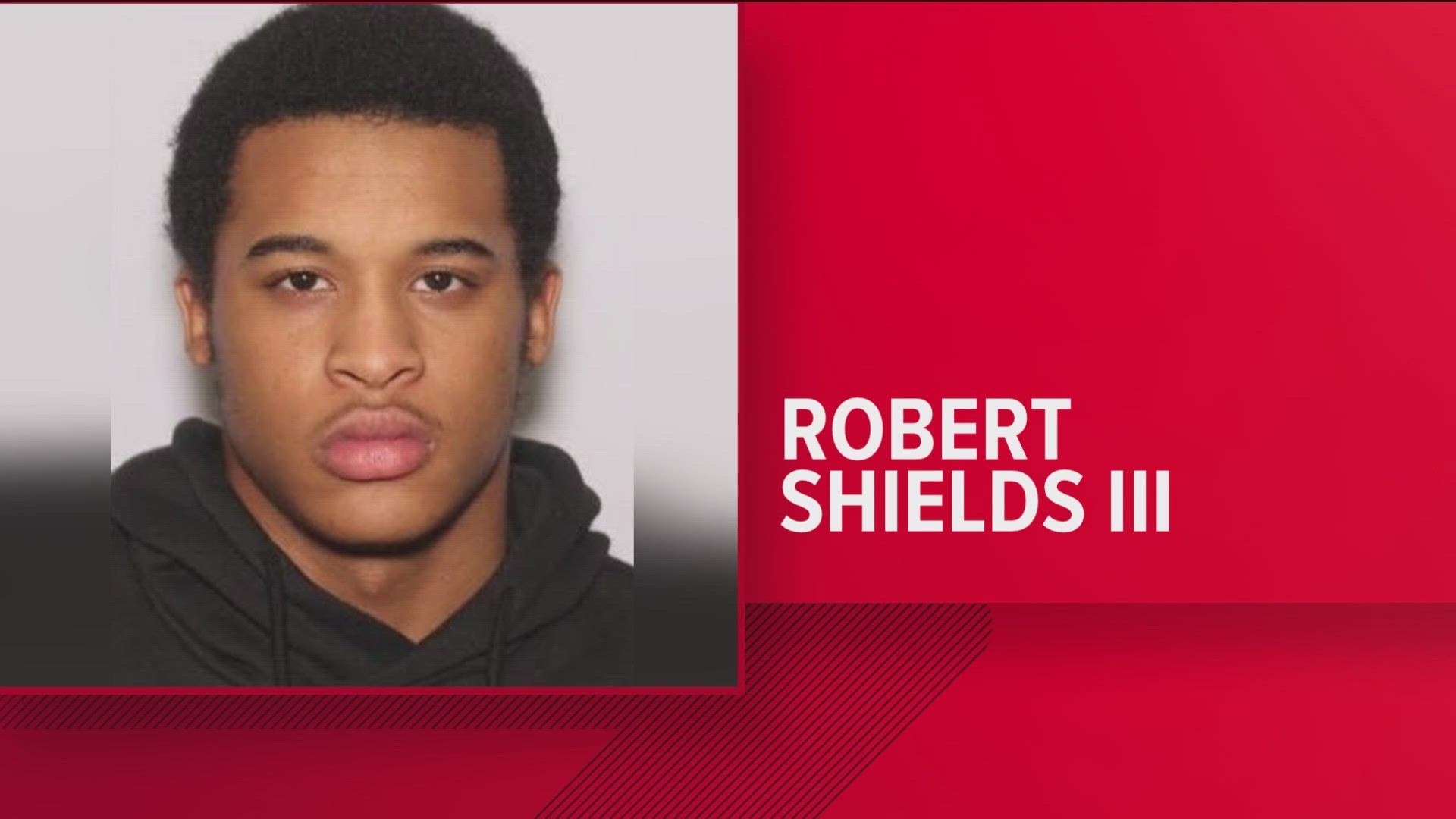 Robert Shields, 18, is charged with murder, but not yet in custody for allegedly shooting and killing Jaylah Perry, 15, on Sunday inside a central Toledo home.