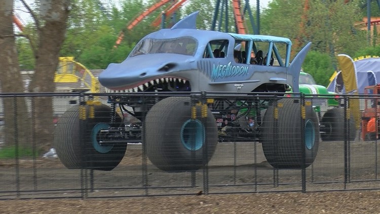 Monster Jam trucks invade Cedar Point; new attraction features a