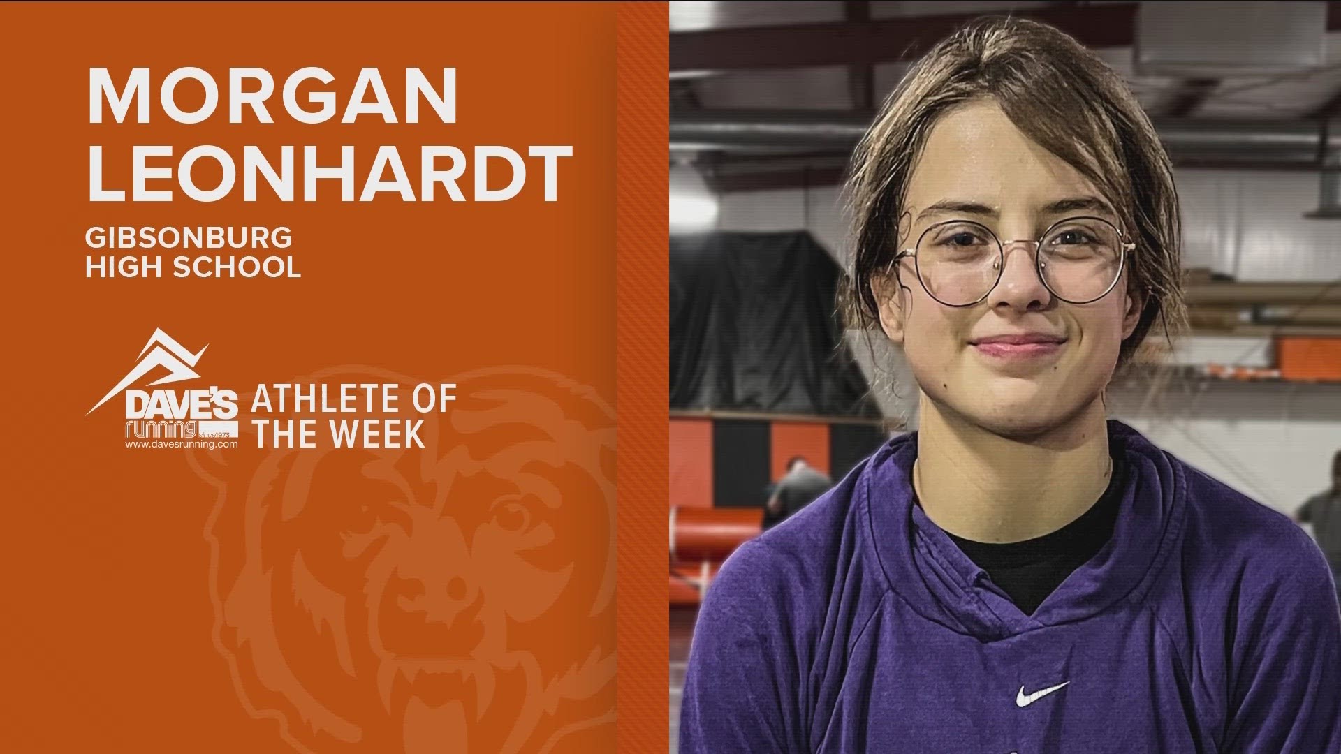 The junior is 39-2 (35 pins) and ranked 4th at 115 pounds ahead of this weekend's State Tournament. She started wrestling last year and comes off a Regional title.