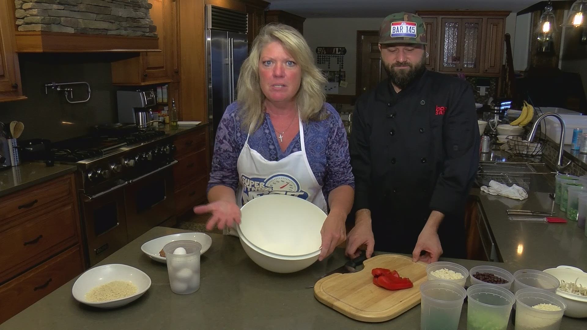 What's for supper? Veggie Burgers - but don't be intimidated, Kelly and Brandon from Bar 145 have an easy recipe for a healthy, veggie based meal!