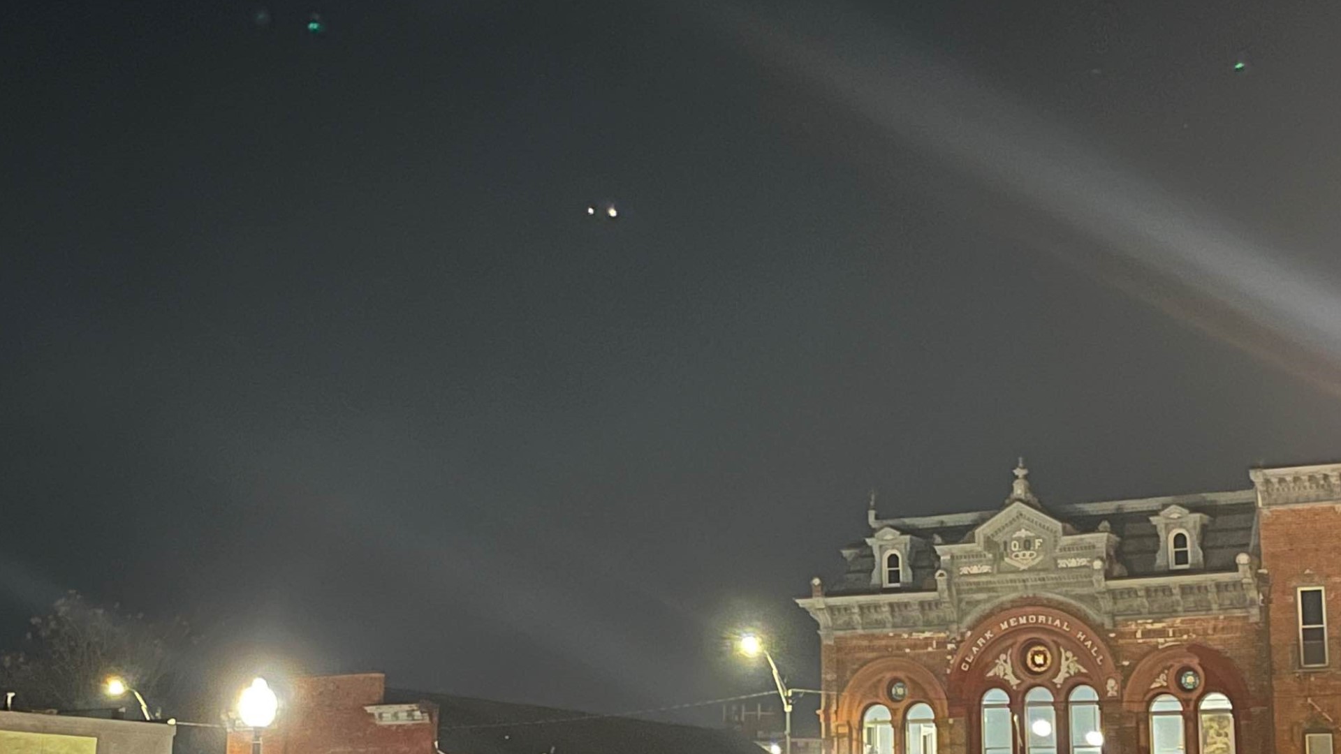 What were the lights in the sky Wednesday night? | wtol.com