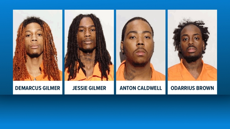 Four men indicted for gas station robbery, cross-state police chase ...