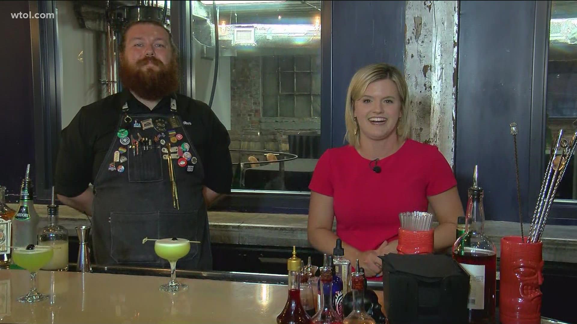 Toledo Spirits makes a cocktail called "The Japanese Slipper" and it's pretty tasty! We learn more about Toledo Spirits as part of National Small Business Week.
