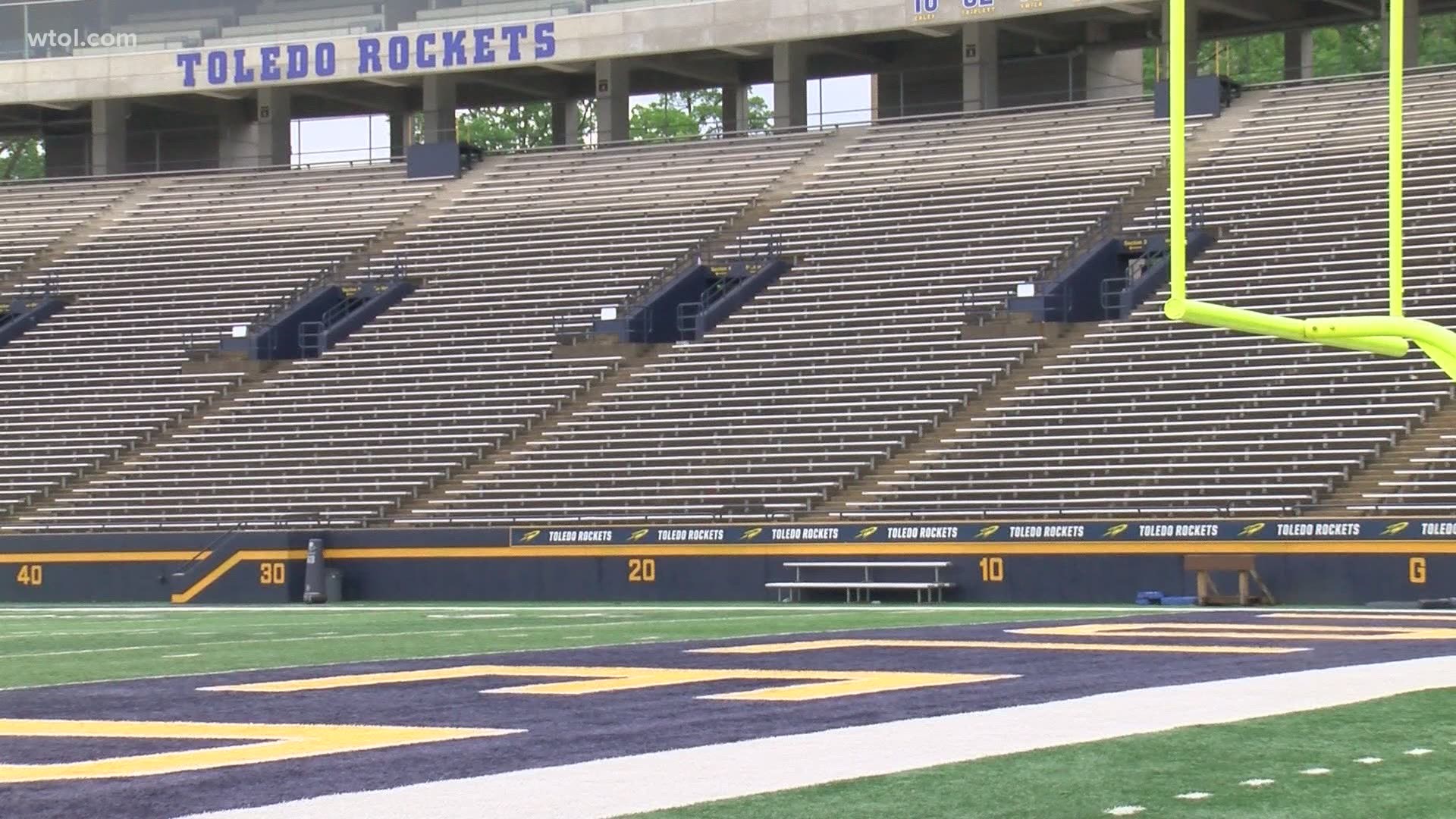 UToledo's Director of Athletics and Vice President says they are doing whatever they can to make sure the Rocket experience is just as normal as it was 2 years ago.