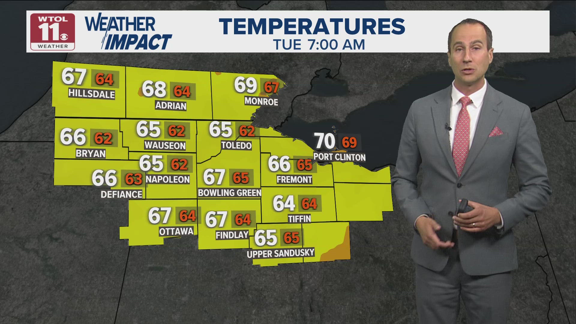 Warm, sunny Tuesday; storm possible in evening | WTOL 11 Weather | wtol.com