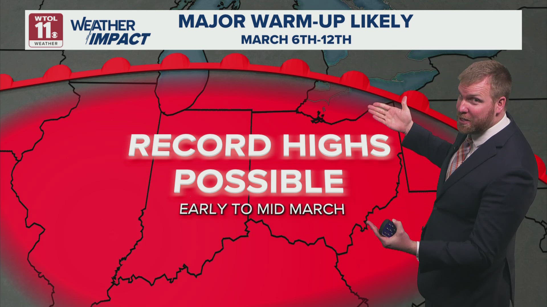 Record highs possible this weekend and into next week | WTOL 11 Weather ...