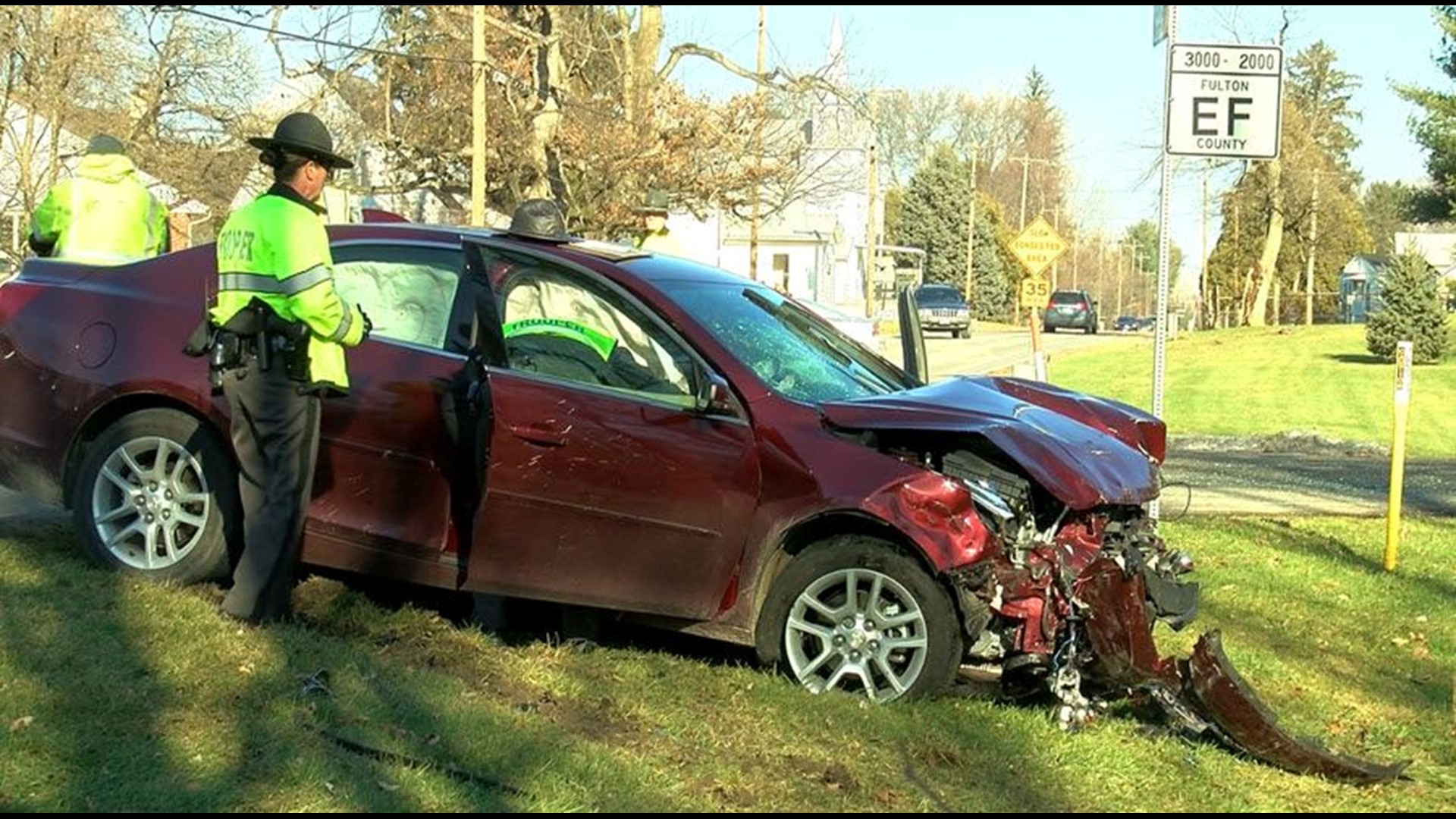 Several injured in Fulton County crash New Year's Day